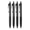 Uni-Ball Gel Pen 207 Plus+, Retractable, Medium 0.7 mm, Black Ink, Black Barrel, 4PK 70460 - alternate 10